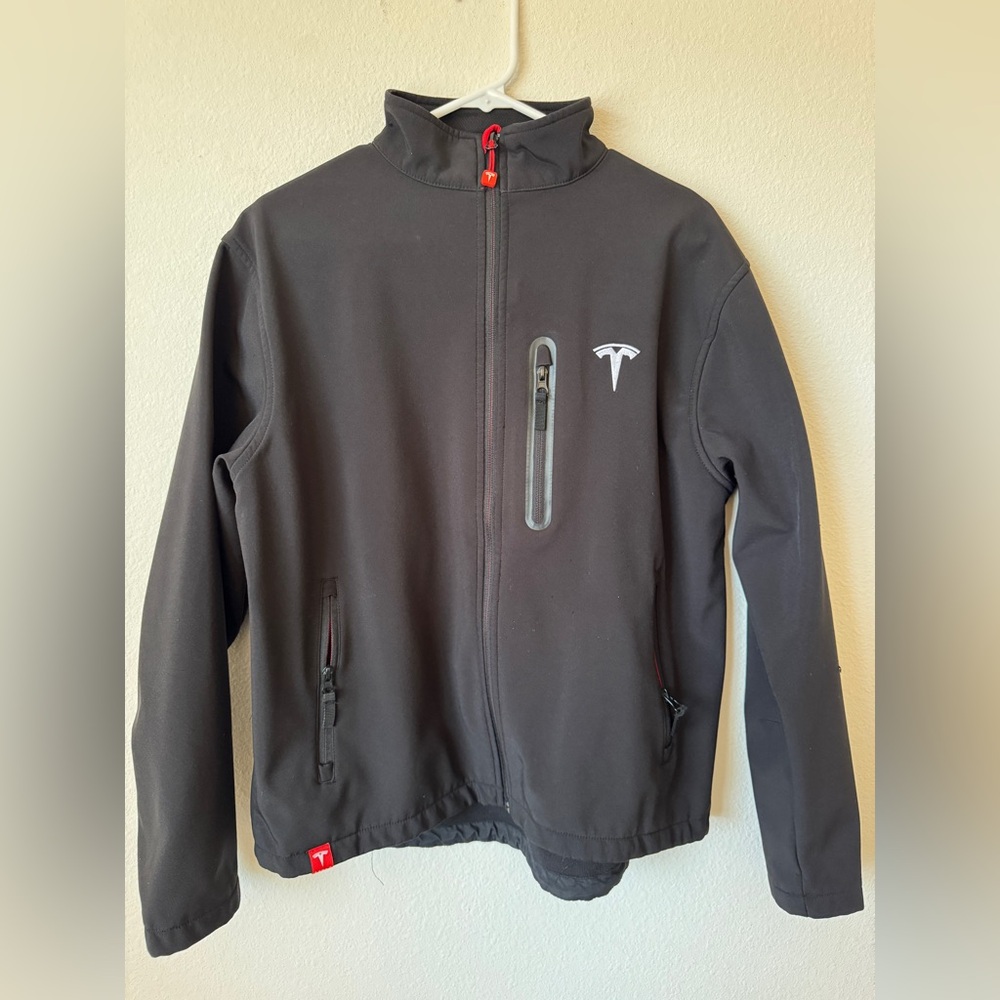 Pre-Owned Tesla Men's Corp Jacket Black Size M